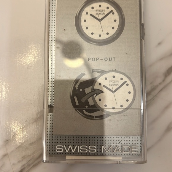 Vintage NOS Swatch Originals POP POCKET Watch Pocket RARE FIND - Picture 7 of 7